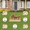 Big Dot of Happiness We Still Do - 50th Wedding Anniversary - Yard Sign &#x26; Outdoor Lawn Decorations - Anniversary Party Yard Signs - Set of 8